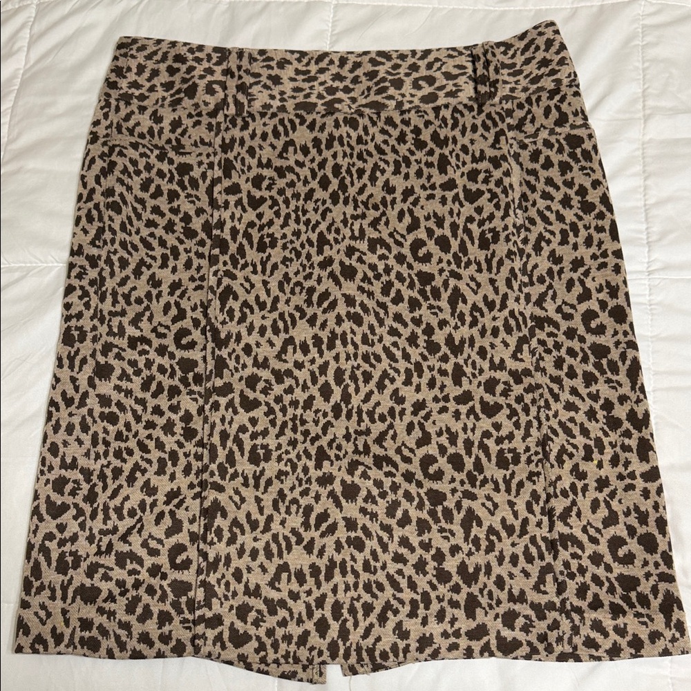 Fenn Wright Manson Animal Print Mini Skirt